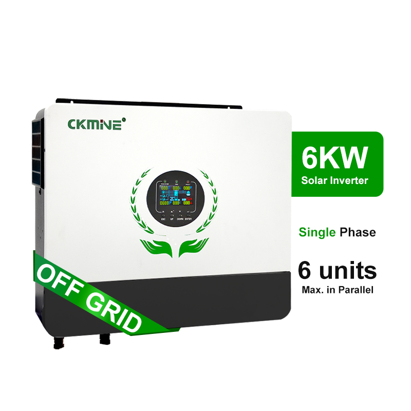 Off Grid Solar Inverter 48V 6000W - Onduleur solaire hybride 6KW de bonne