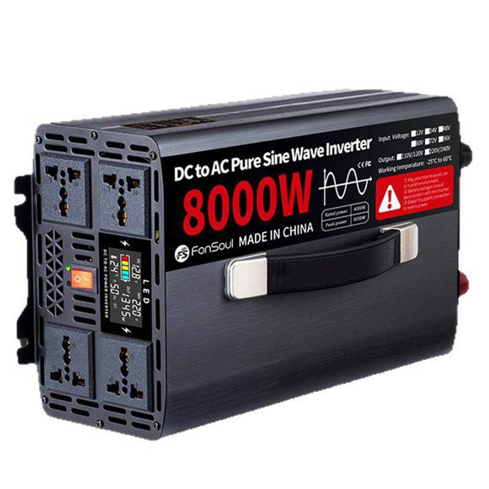 Onduleur hors réseau à onde si - Pure Sine Wave Inverter 5000W 48V 220V avis et prix