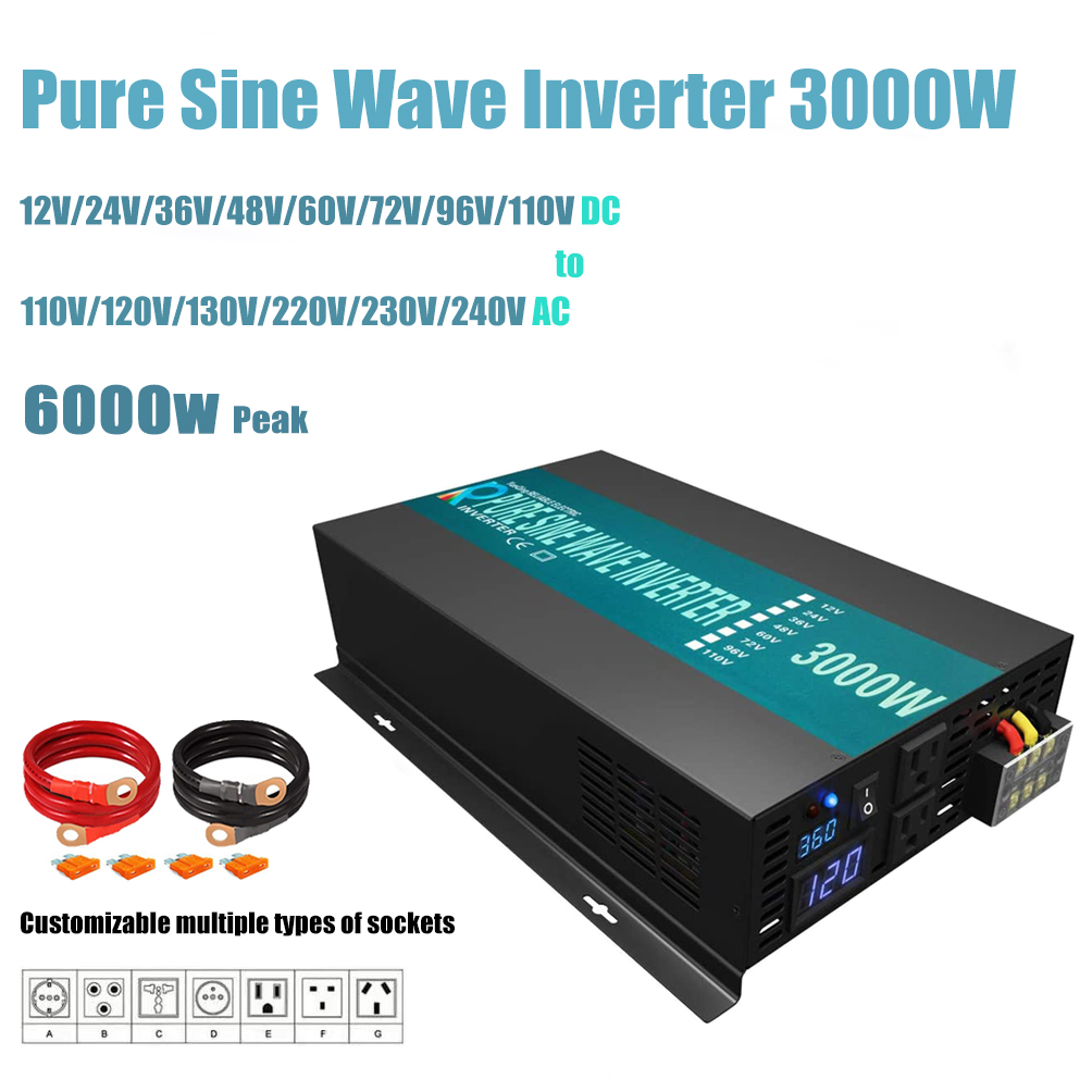 IMAPure-Onduleur à onde sinuso - Inverter Pure Sine Wave 60Hz 120V 3000W avis et prix