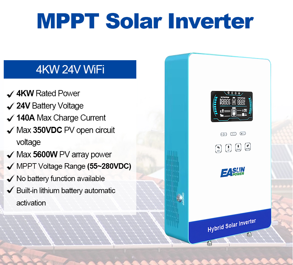 EASUN POWER 4KW 110V Onduleur  - Grid Tie Inverter Limiter 2000W avis et prix