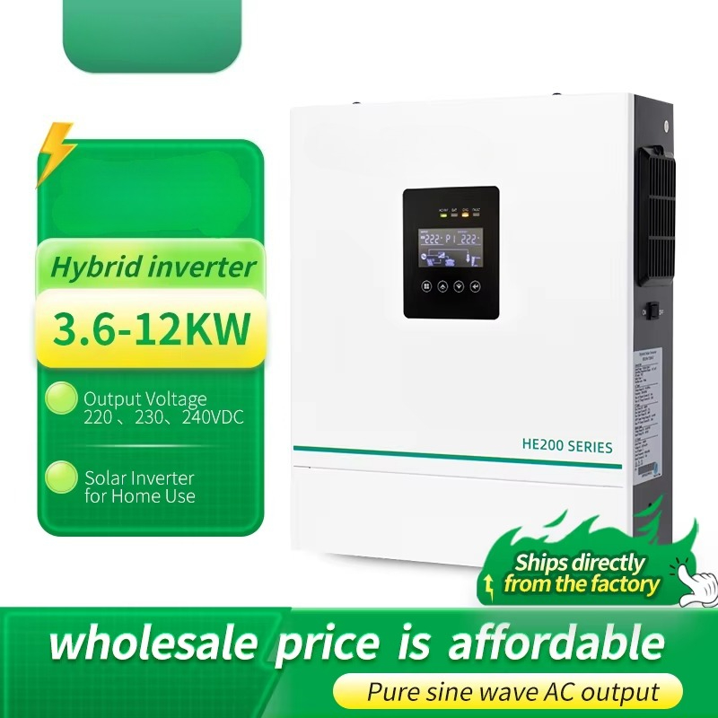 Convertisseur solaire hybride  - Hybrid Solar Inverter 5.5Kw Mppt 48V avis et prix