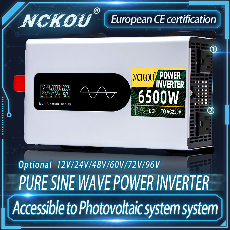 Inversor 12v 24v 48v 72v Para  - Pure Sine Wave Inverter 5000W 48V 220V avis et prix